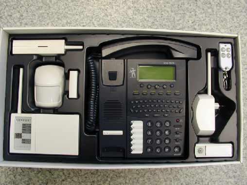 JK-05 GSM Запрограммированный комплект охранной сигнализации с установленным GSM модулем